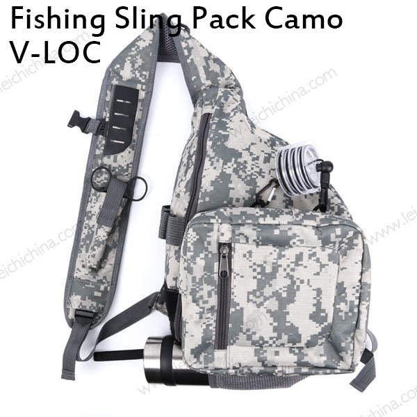 Fishing Sling Pack Camo V-loc
