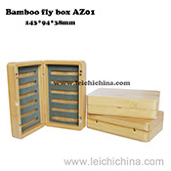 Kisangel Wooden Fly Box Fly Fishing Containers Fishing Lure Box Fishing  Tackle Box for Classical Fishing Gear : : Sports & Outdoors