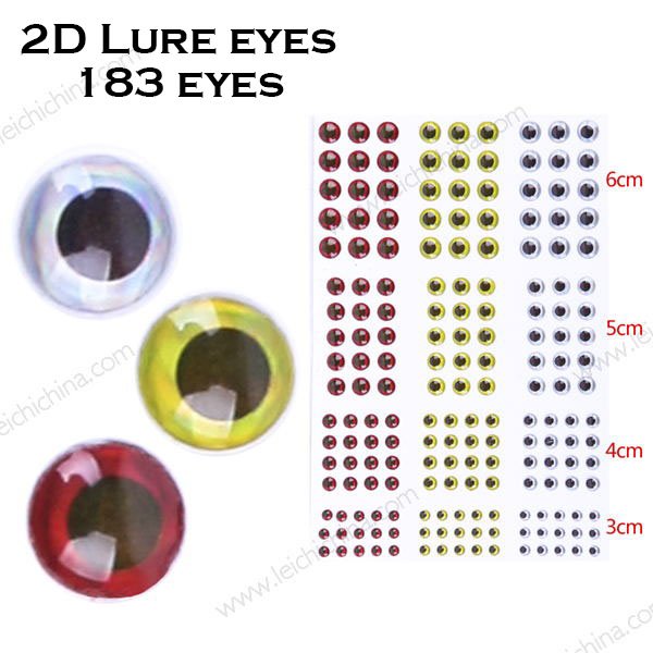 3D fishing lure eyes - Qingdao Leichi Industrial & Trade Co.,Ltd.