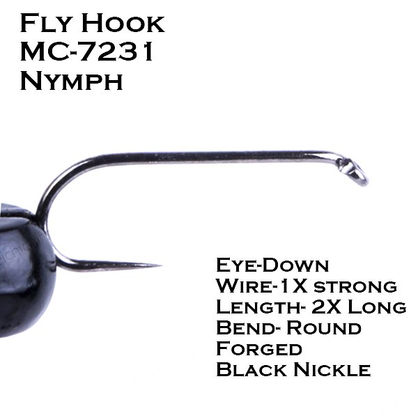 Fly tying hook Midge - Caddis Pupa Hook MC-2488H - Qingdao Leichi  Industrial & Trade Co.,Ltd.