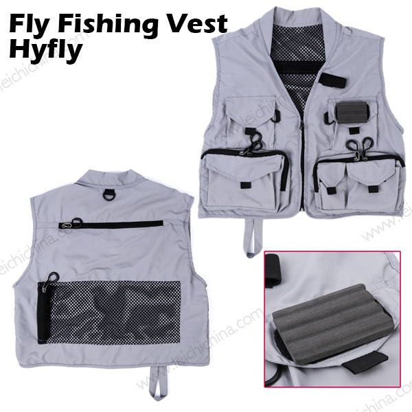 Fishing Vest Leichi Mesh G-Vest Grey