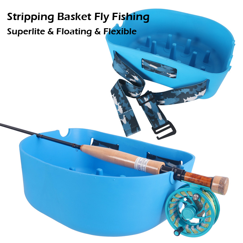 STRIPPING BASKET for FLY FISHING ( Foldable with Carry Bag )