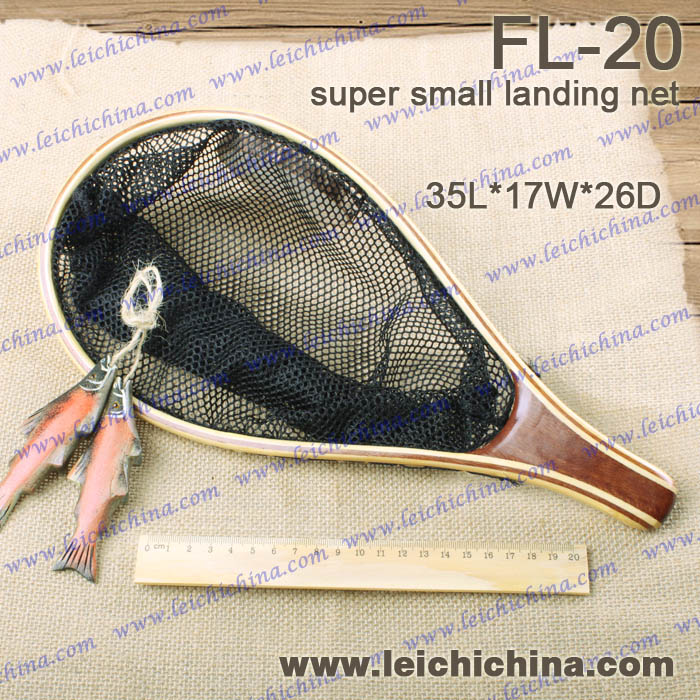 FL-20 super small wooden fishing landing net - Qingdao Leichi Industrial &  Trade Co.,Ltd.