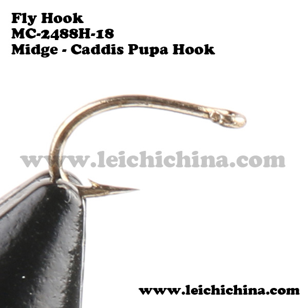Fly tying hook Midge - Caddis Pupa Hook MC-2488H - Qingdao Leichi