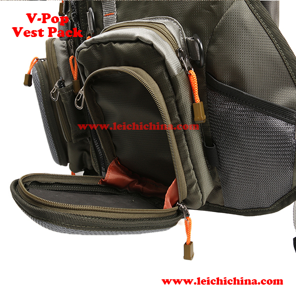 fly fishing V-pop vest pack - Qingdao Leichi Industrial & Trade Co