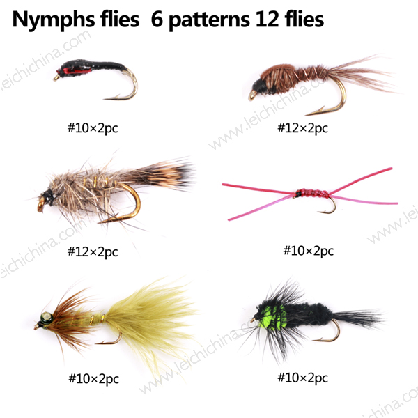 Nymphs Fly Selection
